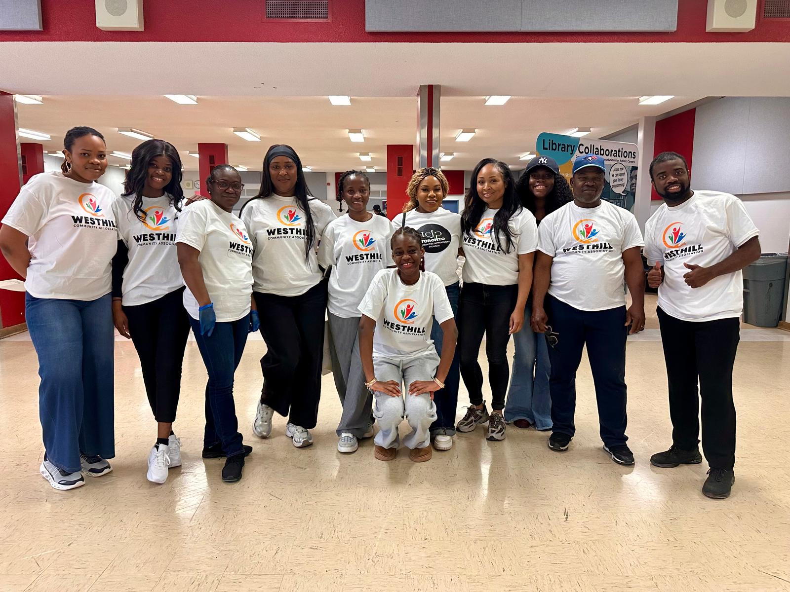 West Hill Community Association Team at the Job Fair 2026
